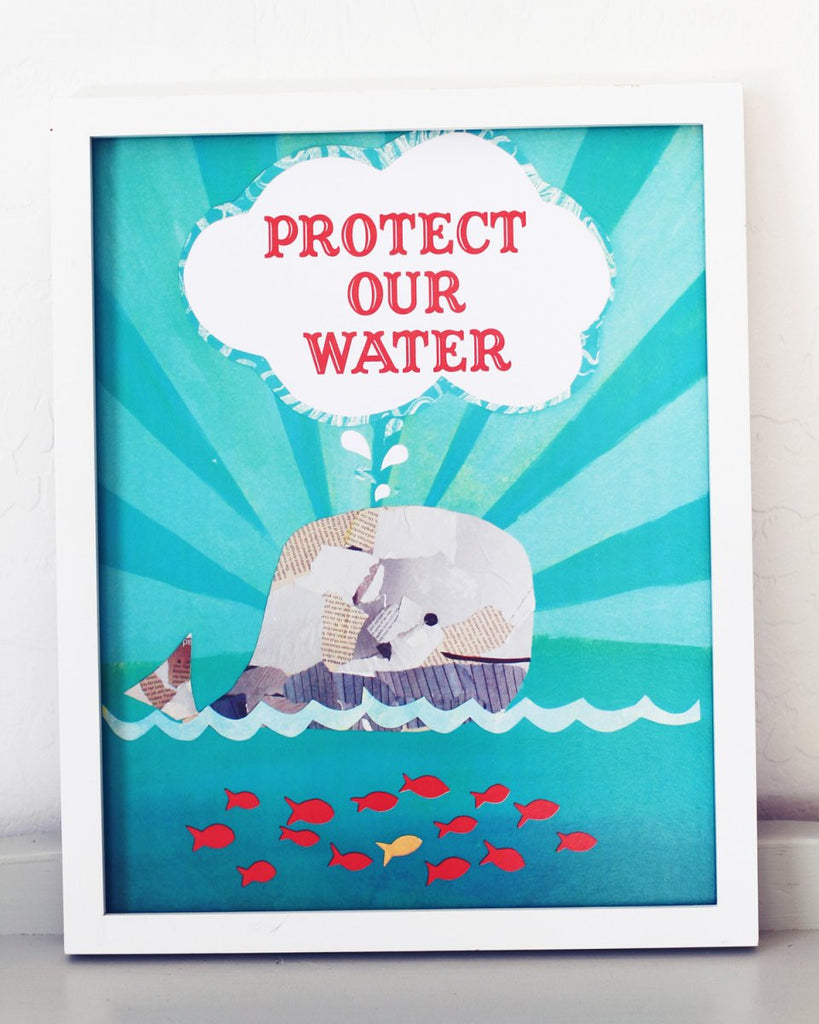 Friday Giveaway- Protect our Water print!