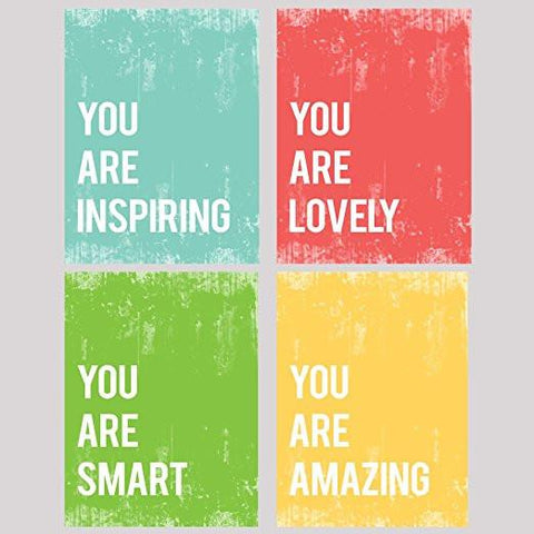 You Are Collection, Set of Four 11x14 Wall Art Prints