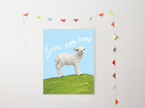 Print or Canvas, Lamb