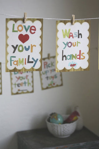 Good Manners Wall Cards